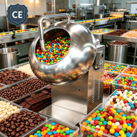 Machine automatique pour le revêtement de chocolat, la fabrication de dragées, machine à confiserie