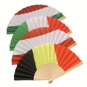 Abanico de Mano de Madera Personalizado, Abanico Plegable Español de Madera - Product Image 1