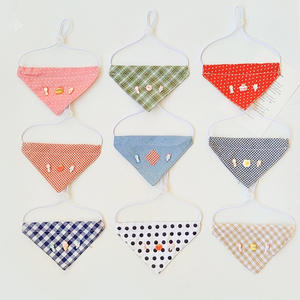 Écharpe triangulaire pour animaux de compagnie, écharpe en polyester avec motif de dessin animé mignon, bavoir pour <span class=keywords><strong>chat</strong></span>, petit chien, bichon frisé, accessoires vestimentaires pour chien, toutes saisons - Product Image 1