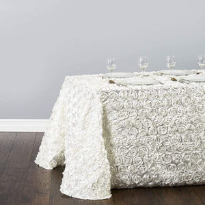 Jupe de table en tulle jetable de 14 pieds, 100% polyester, sur mesure, design personnalisé, fêtes à thème, mariage, anniversaire, banquet, hôtel - Product Image 4