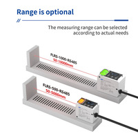 Capteur de détection de distance laser FUWEI FLRS-500-RS485 TOF avec suppression de l'arrière-plan pour la mesure du niveau de liquide et des matériaux