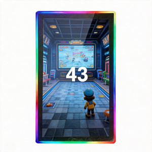 Nouvelle machine de jeu <span class=keywords><strong>Cosmos</strong></span> avec écran tactile 21,5 23,8 27 32 43 55 pouces 1080p, écran plat interactif vertical pour jeux, éclairage RVB - Product Image 1
