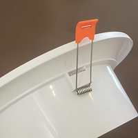 Diffuseur d'air de plafond en plastique de qualité supérieure, grande taille, réglable, pour conduits CVC, certifié CE, fabriqué en usine
