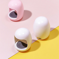 Séchoir à ongles UV/LED OEM 2025 mini, mignon et à séchage rapide, avec logo personnalisé et design en forme d'œuf USB pour usage domestique et professionnel
