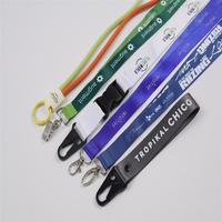 CH Wholesale Sublimation Printing Polyester Lanyards With Logo Custom Certification Keychain OEM ODM ECO Promotion Event Gifts