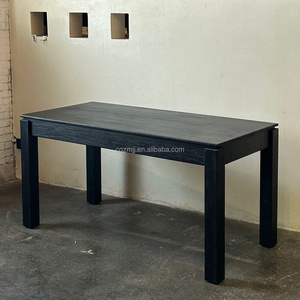 Table à manger en bois massif, table à manger moderne en bois, table de <span class=keywords><strong>cuisine</strong></span>, table de restaurant, mobilier, fournisseur en gros commercial - Product Image 1