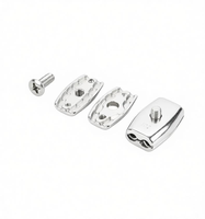 Factory Wholesale 304 316 Stainless Steel Oval Ferrule Wire Rope Crimp Sleeve Anti-Corrosion Rigging Fittings Multi-Purpose