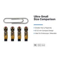 Module d'endoscope ultra-compact 4x20mm avec capteur CMOS VGA 0,3MP, sortie YUV, champ de vision 80°, USB2.0, 640x480, 15-30fps pour l'intubation trachéale