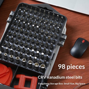 ชุดไขควงขนาดเล็ก 115-in-1 สำหรับงานซ่อมมืออาชีพ OEM DIY ชุดเครื่องมือซ่อมนาฬิกา คอมพิวเตอร์ โทรศัพท์มือถือ ป้องกันสนิม - Product Image 5
