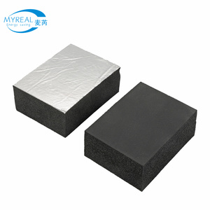 Lámina <span class=keywords><strong>de</strong></span> Aislamiento <span class=keywords><strong>de</strong></span> Espuma <span class=keywords><strong>de</strong></span> Goma Industrial Ecológica, Impermeable, con Revestimiento <span class=keywords><strong>de</strong></span> Lámina <span class=keywords><strong>de</strong></span> Aluminio, Alta Densidad, NBR, Resistente al Calor y al Frío - Product Image 1