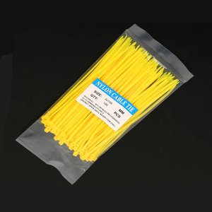 เวียดนาม มีสินค้าในสต็อก HOOYU PA6 สายรัดเคเบิลไนลอนแบบล็อคอัตโนมัติ สีดำ/ขาว สายรัดพลาสติกแบบซิป - Product Image 5
