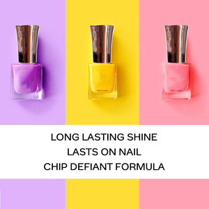 ยาทาเล็บแบบถาวรสำหรับมืออาชีพ 210 สี สูตรน้ำ กลิ่นน้อย ลอกออกได้ ปลอดสาร 18 ชนิด ยาทาเล็บเด็ก เงางาม - Product Image 4