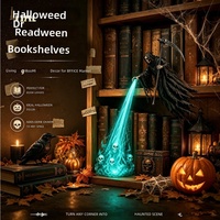Nouveau produit : Lampe de bibliothèque Grim Reaper 3D imprimée, motif Lumière Verte, modèle Soul-Beam Reaper