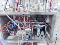 Máquina Llenadora de Latas Metálicas Semiautomática Eléctrica con Control PLC para Gel de Afeitar Cosmético, Alta Precisión, Ideal para Pequeñas Empresas