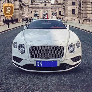 Kit de carrosserie complet pour Bentley Continental GT GTC Upgrade 2017 Kit de carrosserie avant pare-chocs arrière capot moteur - Product Image 2
