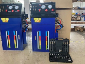 Dispositif de vidange et de nettoyage <span class=keywords><strong>automatique</strong></span> d'<span class=keywords><strong>huile</strong></span> de transmission VIKTEC avec jeu d'adaptateurs 220V - Product Image 3