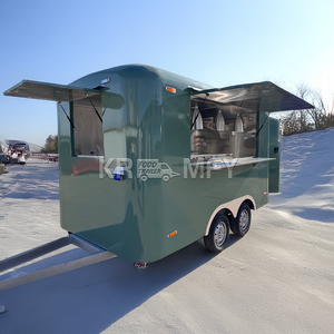 Carritos de Venta de Helados Móviles Tipo Kiosco a Bajo Precio, Carrito de Café Personalizado, Camión de Hamburguesas, Carro de Comida Callejera - Product Image 4