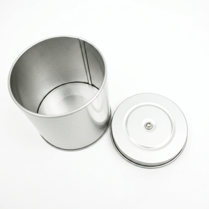 Ready Stock Multicolor Round Tea Storage Canister Double Sealed Lid Metal Tin Can For Kitchen Tea Coffee Grain Herb Storage - Product Image 6