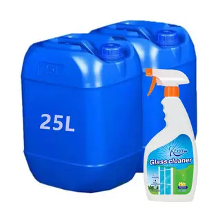 25L bulk liquid concentrate pulizia della superficie della finestra detergente per vetri ad asciugatura rapida senza filigrana ambientale