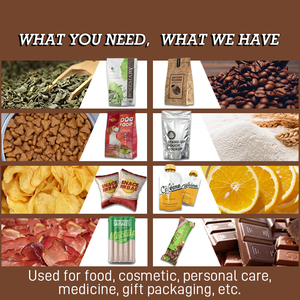 Tùy chỉnh in Pet PP đứng lên bao bì túi ziplock túi nhựa có dây kéo xé để đóng gói thực phẩm ăn nhẹ - Product Image 5