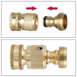 Conector Rápido de Cobre para Enfriamiento de Agua Dental, 3/4 Pulgadas, para Taladro Dental con Tubo de Rosca Externa - Product Image 4
