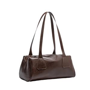 Bolso de Hombro de Moda para Mujer, de PU Impermeable, con Forro de Poliéster, Cierre de Cremallera y Asa Individual, Accesorio para Todas las Temporadas - Product Image 5