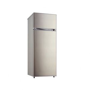 Réfrigérateur blanc à double porte avec congélateur supérieur, 210 L, idéal pour la maison - Product Image 4