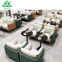 Meubles de restaurant commerciaux de luxe léger d'usine, banquettes et tables, ensembles de tables et de chaises pour hôtels, cafés, restaurants