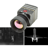 Système intégré compact à faible puissance faible NETD 384 * 288px 640 * 512px capteur LWIR noyaux thermiques pour drones