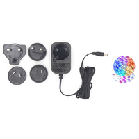 Adaptateur secteur certifié TUV-GS EU USA AU 5V/9V/12V/24V 2A-10A pour alimentation sur Ethernet, alimentation ca/cc 4W/6W/12W
