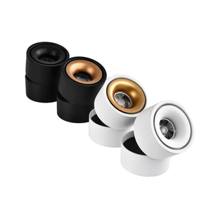 Đúc nhôm Trần tại chỗ xuống ánh sáng 10W 12W 15W <span class=keywords><strong>LED</strong></span> <span class=keywords><strong>COB</strong></span> có thể điều chỉnh bề mặt gắn downlights 6500K 360 độ xoay - Product Image 3