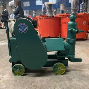 Single Cylinder Piston Grouting Pump Construction High Efficiency Shotcrete <b>Machine</b> 4kw Power 40m Conveying Engine 5mm - Product Image 3