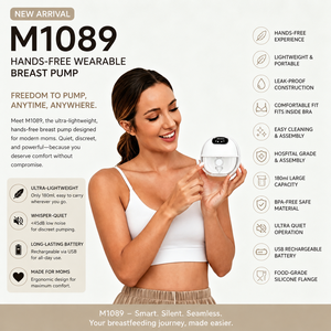 <span class=keywords><strong>Extractor</strong></span> de <span class=keywords><strong>Leche</strong></span> Eléctrico Ligero y Portátil, Manos Libres, para Viajes y Lactancia Diaria - Product Image 6