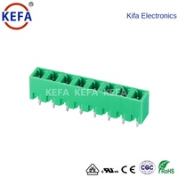 Connecteurs de haute qualité pour bornes PCB enfichables KF2EDG15V-5.08, interconnexions, fiches, prises, borniers femelles, fils