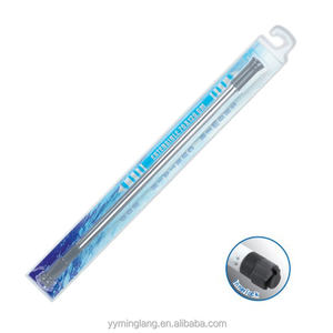 Tringle <span class=keywords><strong>de</strong></span> <span class=keywords><strong>douche</strong></span> droite en acier inoxydable moderne, réglable et extensible - Résistante à la rouille, durable et écologique pour la salle <span class=keywords><strong>de</strong></span> bain - Product Image 5