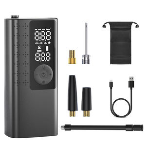 Inflador de neumáticos de <span class=keywords><strong>coche</strong></span> inalámbrico con pantalla Digital portátil, bomba de aire mAh recargable de 2000, inflado de bolas de bicicleta y motocicleta - Product Image 1
