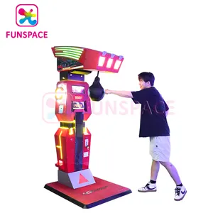 Funsapce Jeux à pièces d'intérieur Prix Cola Machine d'arcade de boxe Machine de jeu de poinçonnage de boxe