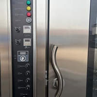 Horno Rotatorio de Una Sola Carrocería con 16 Bandejas, Eléctrico, a Gas o Diésel (Opcional), Horno de Convección por Aire Caliente para Panadería