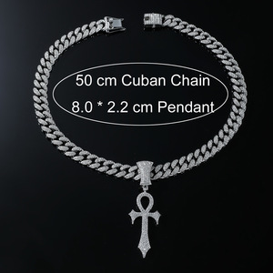 2026 New Popular Simple Design Hiphop Style Alloy Pendant <b>Cross</b> Necklace Exquisite Simple Design Men's Necklaces Fashion Jewelry - Product Image 4