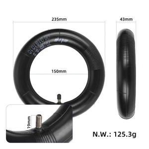 Chambre à air droite ULIP 70/65-6.5 pour trottinette électrique – Remplacement en caoutchouc durable - Product Image 2