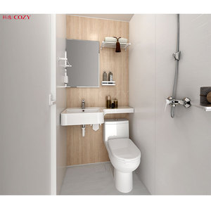 Design moderne Nettoyage facile Dosettes de salle de bain préfabriquées Unités tout-en-un avec salle de <span class=keywords><strong>douche</strong></span> BUL1014 - Product Image 4