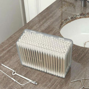 100/200 قطعة من أعواد القطن الخشبية الطبية الصديقة للبيئة للاستخدام مرة واحدة لتنظيف الأذن - Product Image 3