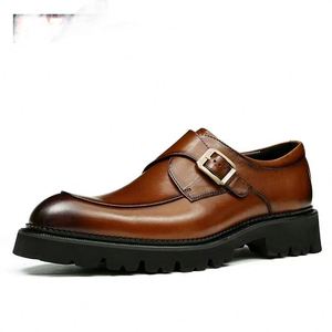 Chaussures en cuir décontractées pour hommes, résistantes à l'usure, légères, respirantes, de haute qualité - Product Image 2