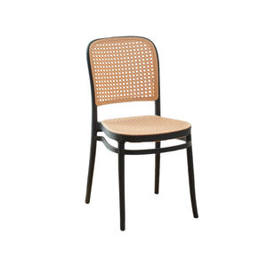 Modern Design Outdoor Restaurant Cafe Bistro <b>Chair</b> PP Plastic <b>Rattan</b> <b>Dining</b> Room <b>Chairs</b> - Product Image 3