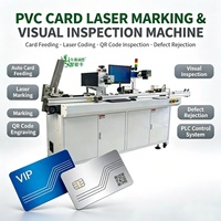 Machine de marquage laser à lecture de codes haute vitesse stable, adaptée aux applications d'atelier de traçabilité de cartes RFID multi-formats
