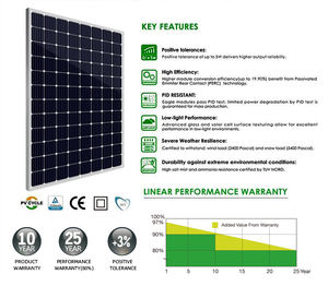 स्तरीय 1 जर्मन सूर्य शक्ति paneles solares पीवी सेल मोनो सौर पैनल 200w 250 w 300w 320 वाट 350 वाट 380w 400 w 500w - Product Image 2