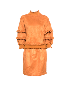 Bán Chạy Vải Da Lộn Giả Da Lộn Dệt Kim Hai Mặt Tái Chế Được Dùng Cho Quần Áo - Product Image 5