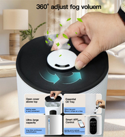 Humidificateur d'Air Intelligent Populaire avec Écran Tactile et Contrôle Wifi, 28W 8L pour Chambre et Grande Pièce Maison Intérieure