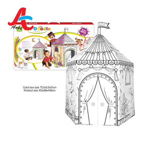 Gcc Unisex DIY Vẽ Lều Chơi Nhà Trẻ Em 3 Năm + 6 Màu Bút 3D Doodle Giấy Tông Giáo Dục Vui Vẻ - Product Image 3