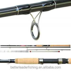 Topline vente en gros de haute qualité 24T carbone 3.6m poignée EVA 3 sections carpe mangeoire canne à pêche - Product Image 6